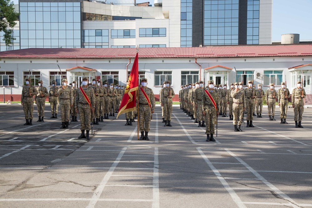Солдаты Нацгвардии Кыргызстана заразились коронавирусом