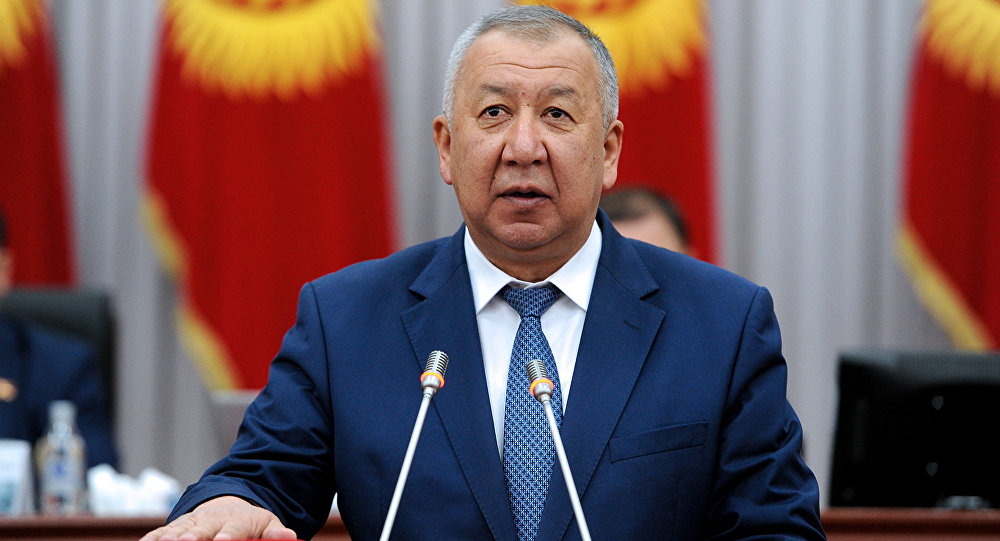 Премьер-министр Кыргызстана не надел маску и был оштрафован