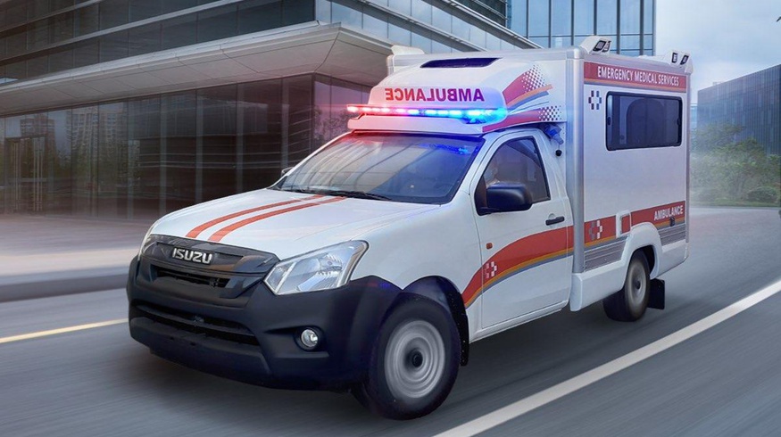 Узбекистан обзаведется автомобилями скорой помощи на базе пикапа ISUZU D-Max