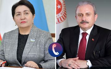 Танзила Нарбаева поговорила с руководителем парламента Турции