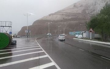 В Узбекистане выпал снег 