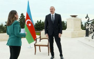 Алиев озвучил условие прекращения боев в Карабахе