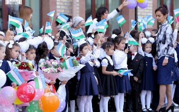 Обучающаяся на узбекском языке доля первоклассников в Ташкенте перевалила за 50%