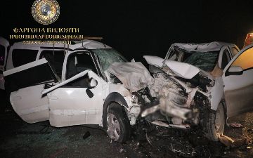 В Ферганской области столкнулись два автомобиля: есть погибшие