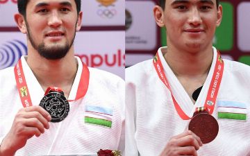 Сборная Узбекистана по дзюдо выиграла пять медалей