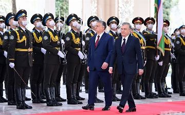 Президент принял премьер-министра Венгрии в&nbsp;резиденции Куксарой
