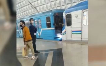 В ташкентском метрополитене прокомментировали информацию о столкновении двух поездов