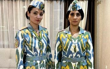 Таджикистанских сотрудниц МВД переодели в новую форму