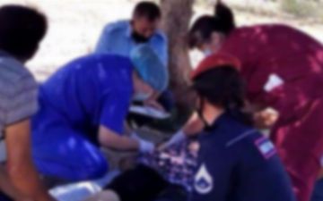 В Нукусе нацгвардейцы спасли сбросившуюся в канал девушку