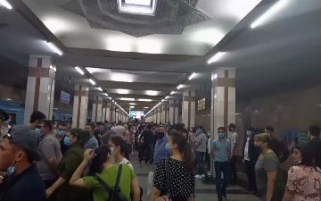Обнародована причина высадки пассажиров на станции «Амира Темура»