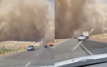 В Узбекистане снова наблюдались песчаные бури