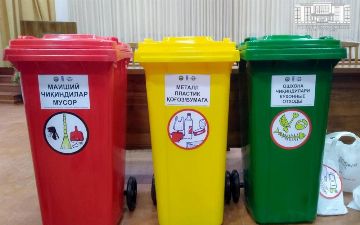 В Ташкенте внедрят цветные пакеты для раздельного сбора мусора