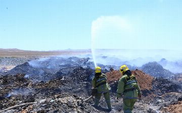 Не самовозгорание, а поджог: Repost получил комментарий от руководства ЧПП «Бережливость» касаемо пожара на полигоне в Навои