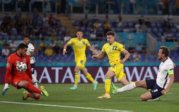Англия громит украинцев и отправляется в полуфинал - видео голов