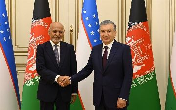 Шавкат Мирзиёев принял президента Афганистана