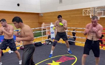 Неделя до Олимпиады: тренировка узбекских боксеров в самом разгаре (фото)