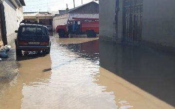В Намангане восстановили электроснабжение после наводнения 