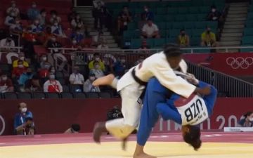 Узбекская дзюдоистка Гульноза Матниязова выиграла за считанные секунды на Олимпиаде (видео)