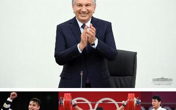 Шавкат Мирзиёев поздравил олимпийского чемпиона<br>