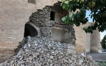 Возбуждено уголовное дело по факту обрушения части старинного медресе «Абдуллахон»