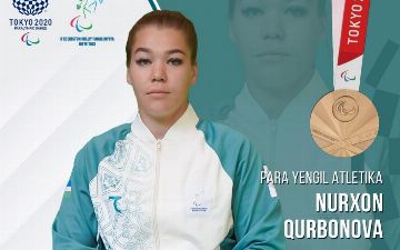 Еще одна медаль по толканию ядра уходит Узбекистану: Нурхан Курбанова завоевала «бронзу»