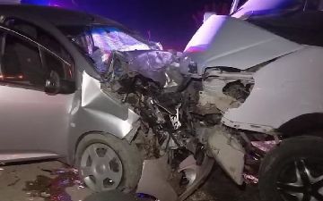 В Сурхандарьинской области пьяный водитель разбился в автокатастрофе - фото
