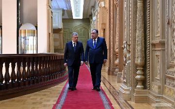 Шавкат Мирзиёев встретился с президентом Таджикистана