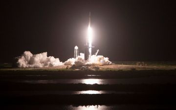 В трансляцию матча MLS попал запуск ракеты SpaceX