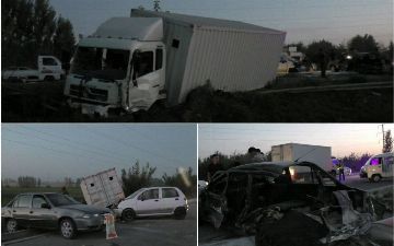 В Андижанской области в ДТП шести автомобилей умер один пассажир - фото