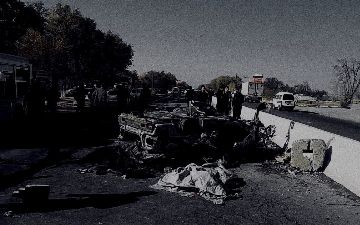 В Самарканде водитель заснул за рулем и врезался в бетонное ограждение: пассажиры авто погибли на месте