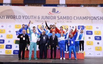 Юные самбисты из Узбекистана установили исторический результат на чемпионате мира