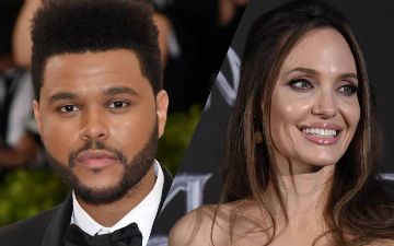 Анджелина Джоли впервые прокомментировала слухи о ее романе с певцом The Weeknd