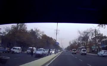 В Алмалыке водитель «Матиза» сбил пешехода, что переходил дорогу