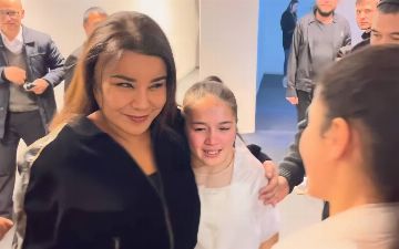 Юлдуз Усманова сдержала обещание и увиделась с девочками, которые исполнили кавер на ее песню - видео