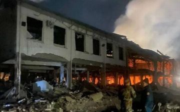 В Сурхандарьинской области произошел взрыв в торговом комплексе: есть пострадавшие