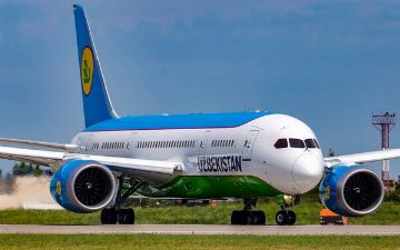 Самолет Uzbekistan Airways выехал за полосу при посадке в аэропорт Минска