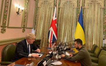 Борис Джонсон внезапно прибыл в Киев