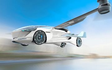 Российские ученые собираются создать летающий автомобиль до 2024