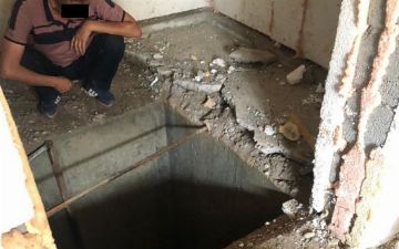 В кыргызском селе обнаружили подземный тоннель до Узбекистана