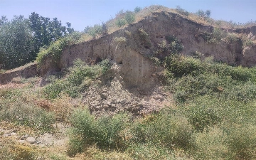 В Самарканде вандалы разрушили часть археологического памятника на миллиарды сумов