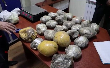 СГБ изъяла у наркокурьеров почти 100 кг афганских наркотиков