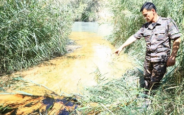 Стал известен ущерб природе из-за выброса нефтеотдходов в Самаркандской области
