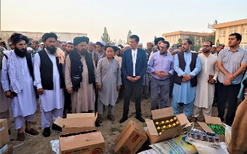 Узбекистан отправил в Афганистан гумпомощь