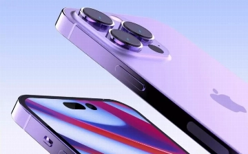 Появилась первая официальная распаковка iPhone 14 Pro Max в фиолетовом цвете – видео