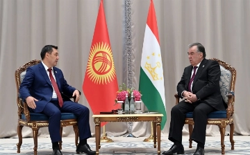 Президенты Кыргызстана и Таджикистана провели переговоры по поводу ситуации на границе