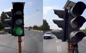 На перекрестках Узбекистана появились инновационные переносные светофоры