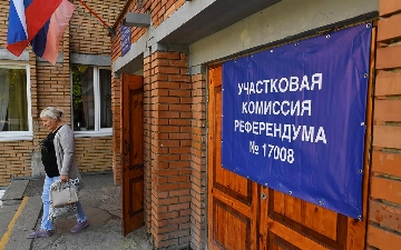 Появились первые итоги референдумов на захваченных территориях Украины
