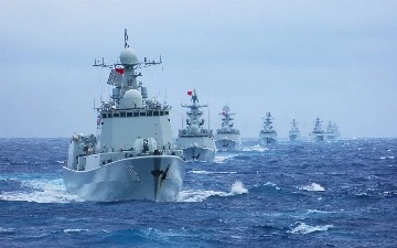 Китай направил военную технику в сторону Тайваня