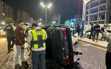 Toshkentda BMW ishtirokida yuz bergan dahshatli YTH oqibatida ikki kishi halok bo'ldi – video (18+)