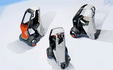 Renault показал трехколесный одноместный электрокар